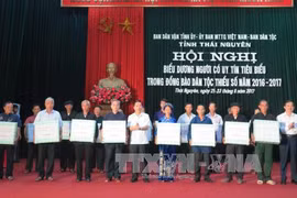 太原省70名模范少数民族代表受表彰