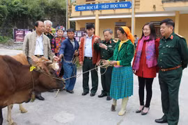 帮助边界各乡地雷受害者走出贫困