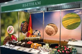 2017年乌克兰国际食品展：越南展位吸引众多参观者驻足观看