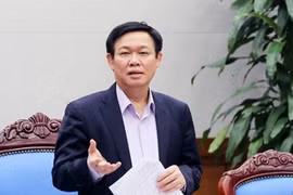 越南政府副总理王廷惠发表讲话