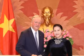 越南国会主席阮氏金银会见德勤全球主席柯睿尚