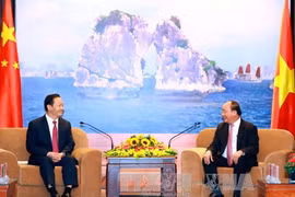 越南政府总理阮春福会见中国广西壮族自治区党委书记彭清华