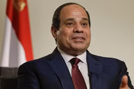 埃及总统阿卜杜勒-法塔赫•塞西。（图片来源：AP）