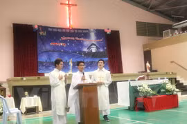 旅居马来西亚越南天主教徒共同庆祝2017年圣诞节