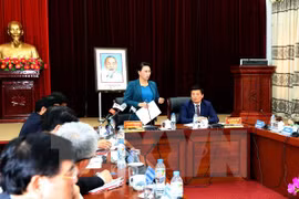 阮氏金银发表指导性讲话