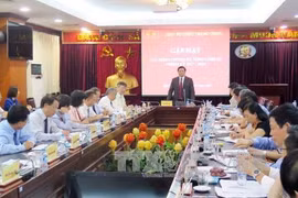 见面会场景。（图片来源：越通社）