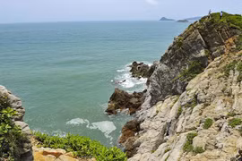 越南广宁省关烂岛。（图片来源：越通社）