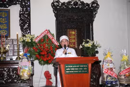 越南高台教管理委员会会长阮友仁。（图片来源：因特网）