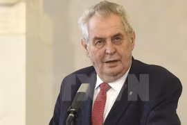 捷克共和国总统米洛什·泽曼。