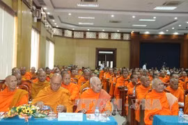 越南茶荣省高棉族同胞2017传统新年见面会（图片来源：越通社）