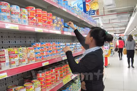 2017年1月份越南消费品零售总额及服务收入同比增长9.9%（图片来源：越通社）