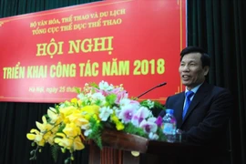 2018年越南体育将努力为第18届亚运会做好准备