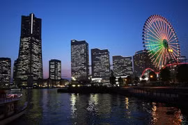 神奈川县首付横滨市。