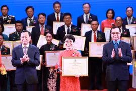 2023年关心劳动者优秀企业表彰活动。图自laodong.vn