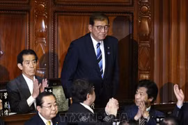 石破茂于2024年10月1日当选日本首相。图自越通社