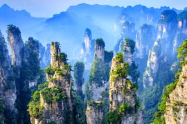 中国张家界。图自互联网