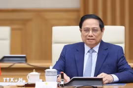 越南政府总理范明政。图自越通社