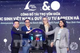 荷兰绿色投资基金会刚拨款并计划向越南福生股份公司资助多达2500万美元的投资资金。图自越通社