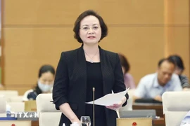 内务部部长范氏青茶。图自越通社