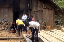太原省超5百个贫困户和相对贫困户获援助建新房的条件。图自越通社