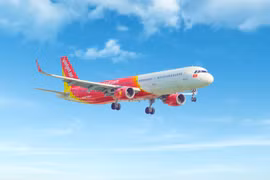 资料图。越捷航空供图