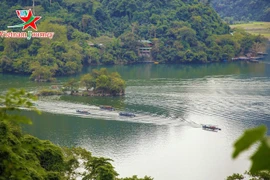 越北森林中令人印象深刻的旅游胜地——三海湖