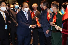 阮春福抵达纽约开始出席第76届联合国大会一般性辩论议程