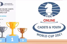越南7名国际象棋运动员入围2021年世界国际象棋青少年快棋锦标赛总决赛