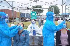 平阳省为重返人员进行接种