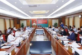 越共中央检查委员会召开第九次会议 对违法犯罪党员给予党纪处分