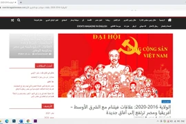  越共十三大：埃及媒体高度评价越南所取得的显著成就