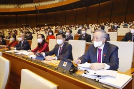 越南第十五届国会第一次会议：对2021-2026年任期政府组织结构做出决定