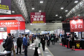 越南企业参加日本最大机械要素技术展