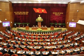 越南共产党第十三届中央委员会第二次中央委员会全体会议在河内开幕