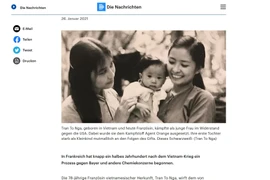 德国媒体强调陈素娥为橙剂受害者作斗争的坚定决心