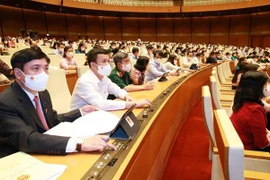 第十五届国会第一次会议：决定政府组成人员名额27人