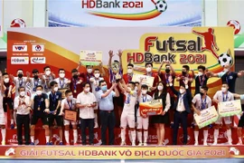 2021 年HDBank杯全国室内五人制足球全国锦标赛：泰山南队荣获冠军
