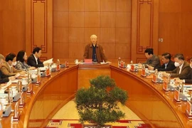 越共中央总书记阮富仲主持召开中央反腐败指导委员会常委会会议
