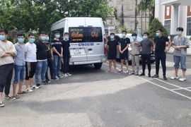 组织他人非法出入境的犯罪团伙有关人员遭刑事拘留