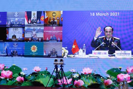 第18届东盟国防力量司令会议以视频形式召开