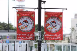 2020年东京残奥会：越南参赛运动员得到日本人民的热烈支持