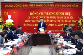河内市委书记王廷惠检查第31届东运会和第11届东残会的服务工作