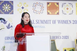 武氏映春副主席出席2021年世界妇女大会开幕式