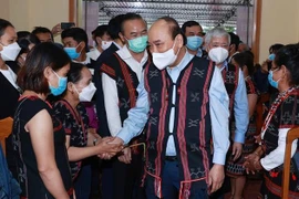 阮春福出席在广南省举行的“全民大团结日”庆祝活动
