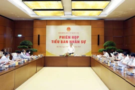 越南国家选举委员会人事小组召开第四次会议
