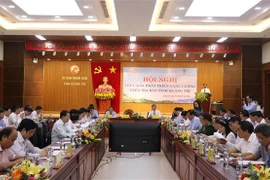 广治省为能源投资开发企业创造最便利条件