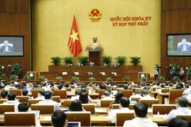 越南第十五届国会第一次会议：保持政府的组织机构不变