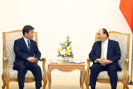 越南领导人会见国际客人 (组图）