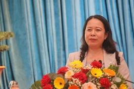 越南国家代主席武氏映春：各省要抓紧表彰、奖励和推广先进典型