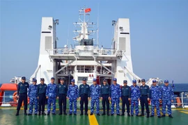 越中海警联合巡逻圆满结束